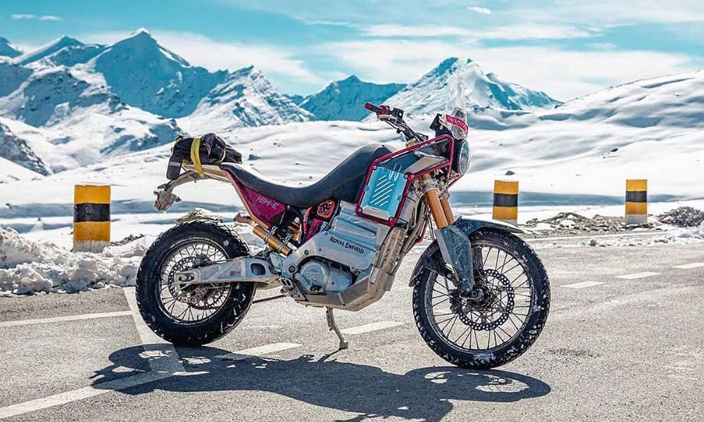 NUEVOS DETALLES DE LA ROYAL ENFIELD HIMALAYAN 750