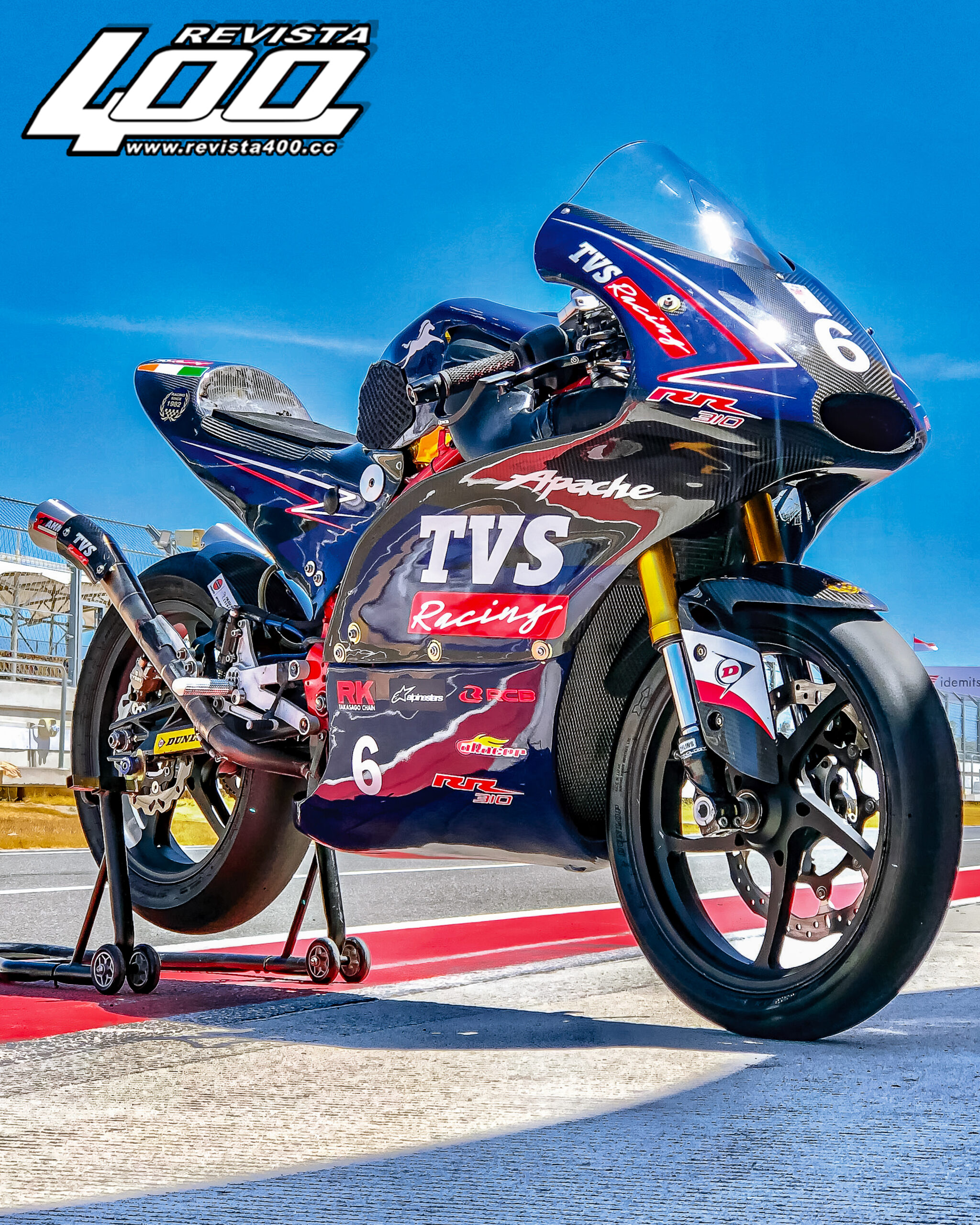 TVS RR 310 OMC. EXPERIENCIA MUNDIALISTA