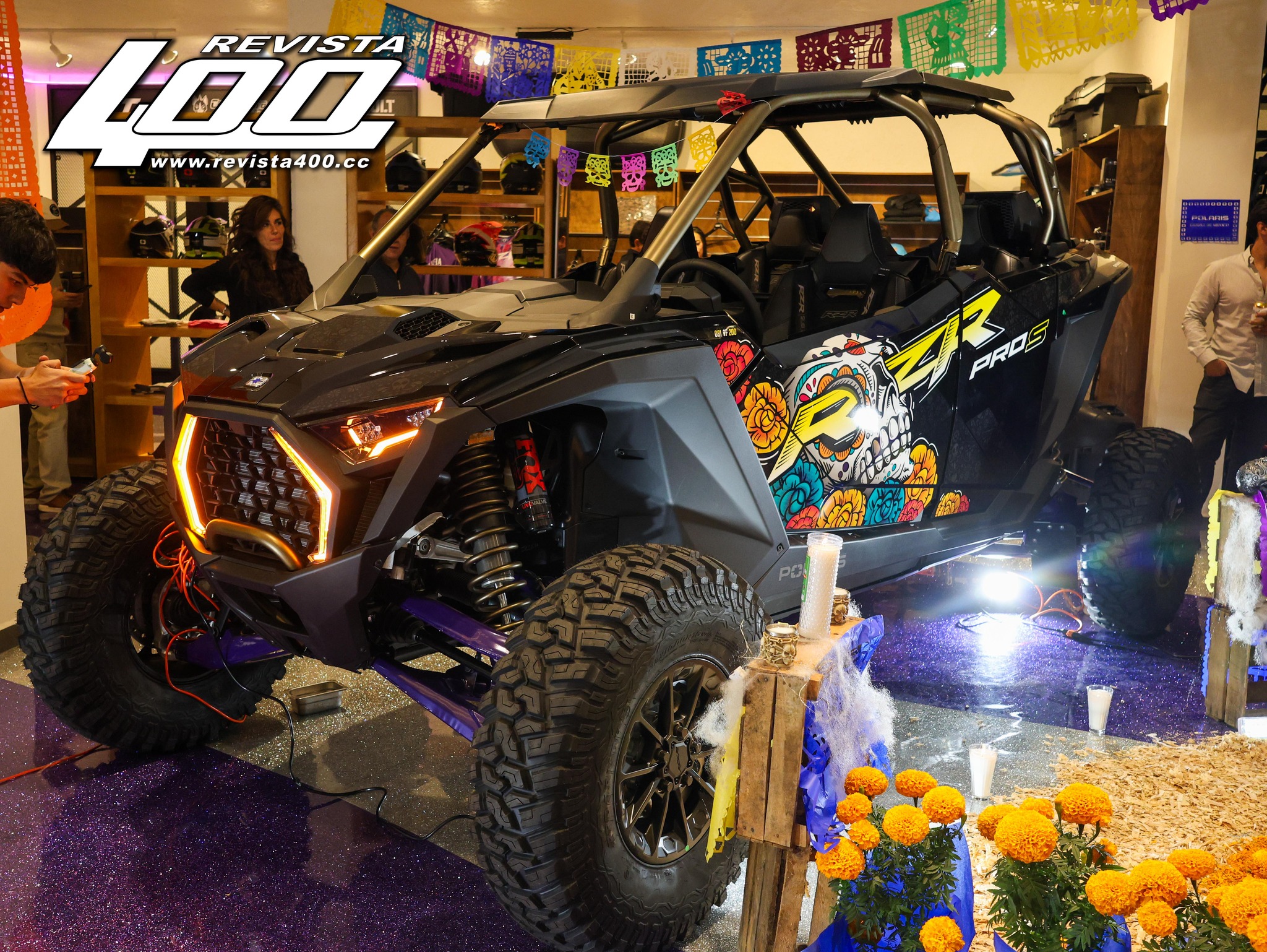 POLARIS CELEBRA DÍA DE MUERTOS CON EL RZR PRO S CALAVERA