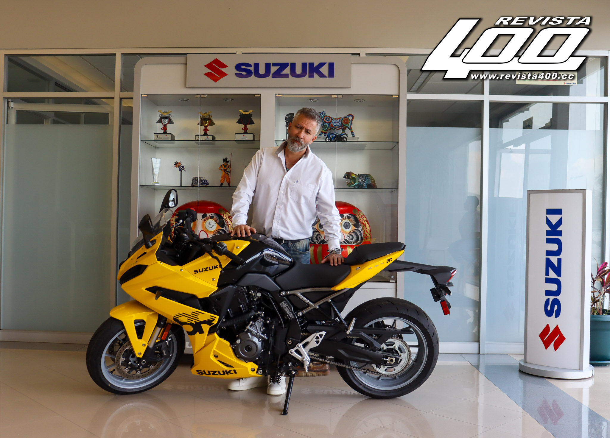 ENTREVISTA CON ARMANDO CHEQUER, GERENTE COMERCIAL DE SUZUKI MOTOS MÉXICO