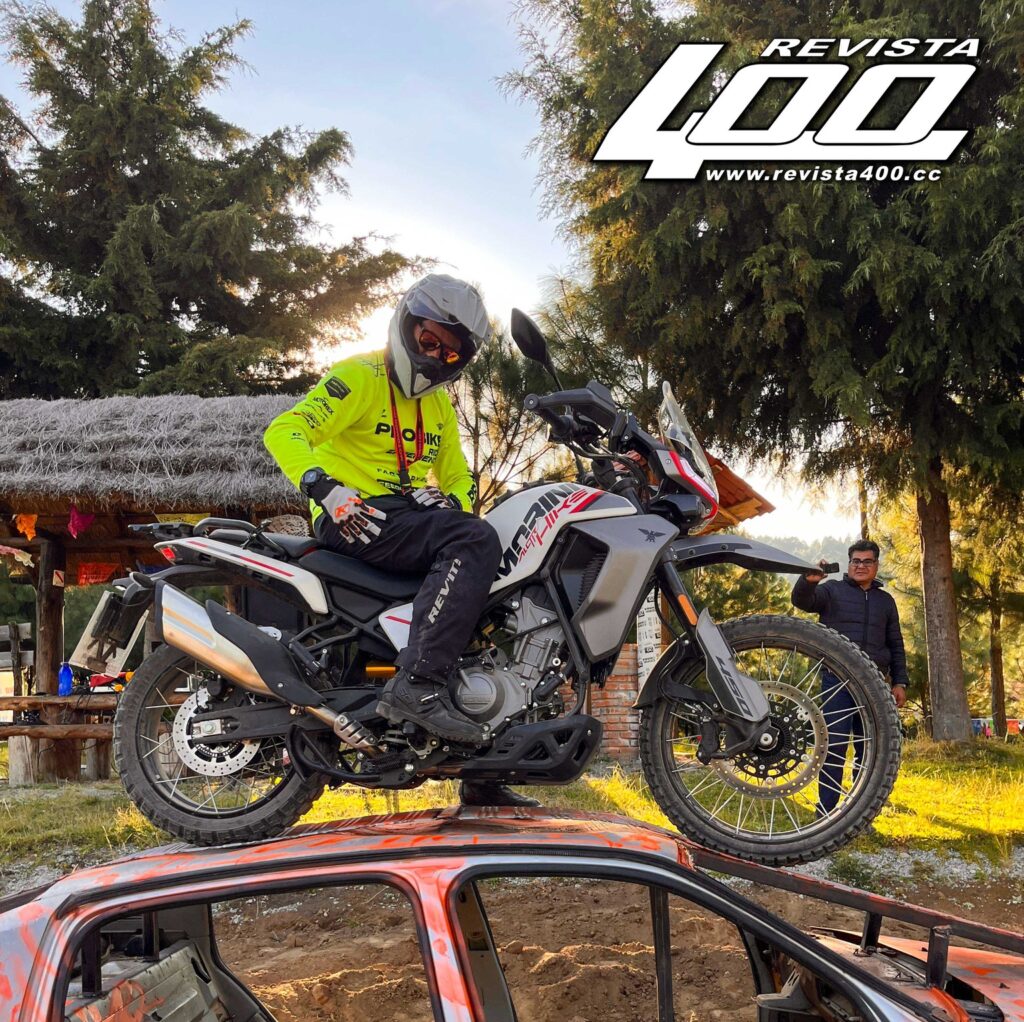 OFF-ROAD A BORDO DE LA MOTO MORINI ALLTRHIKE 450