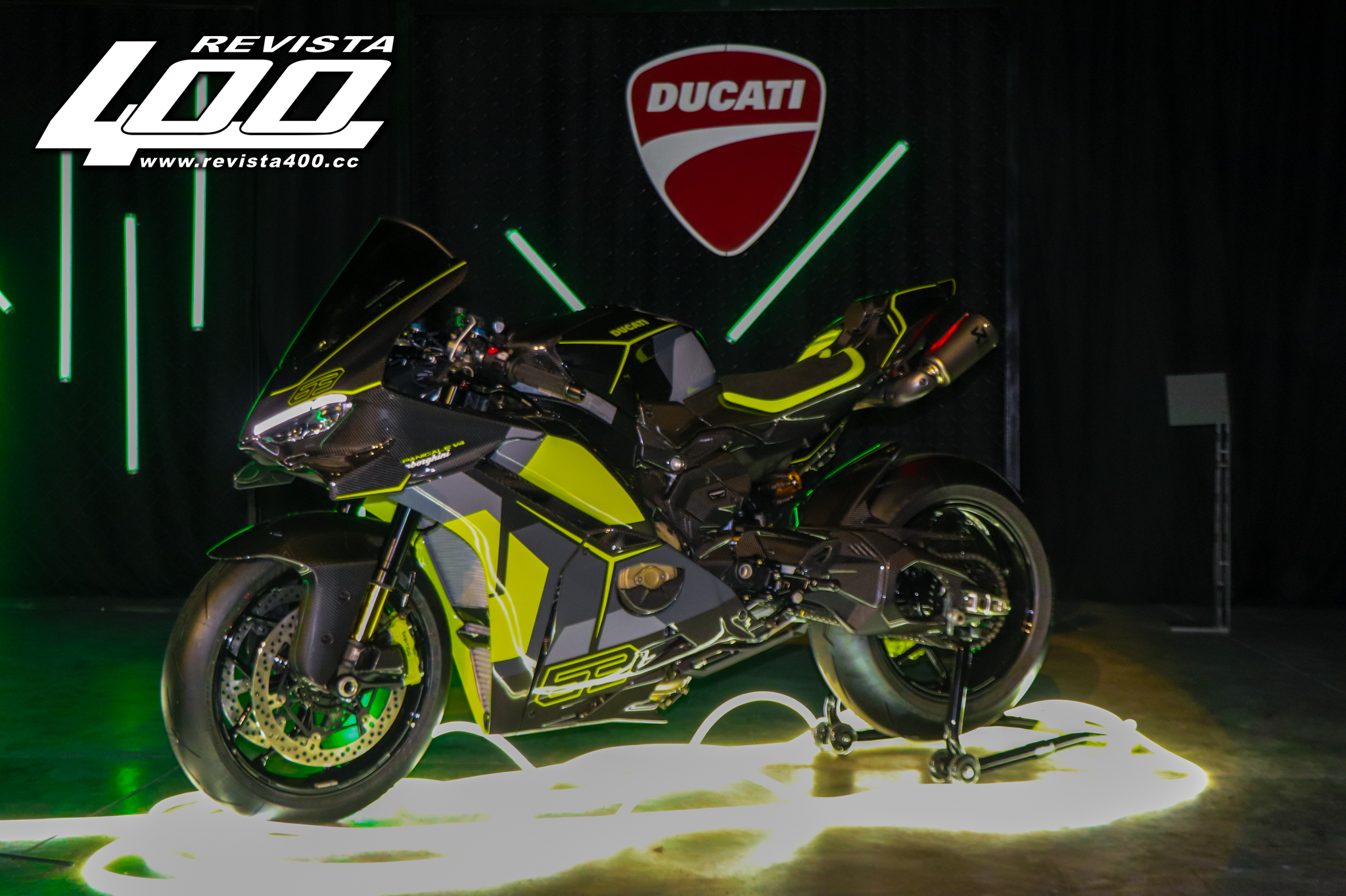 THE ART OF UNEXPECTED. DUCATI PANIGALE V4 LAMBORGHINI