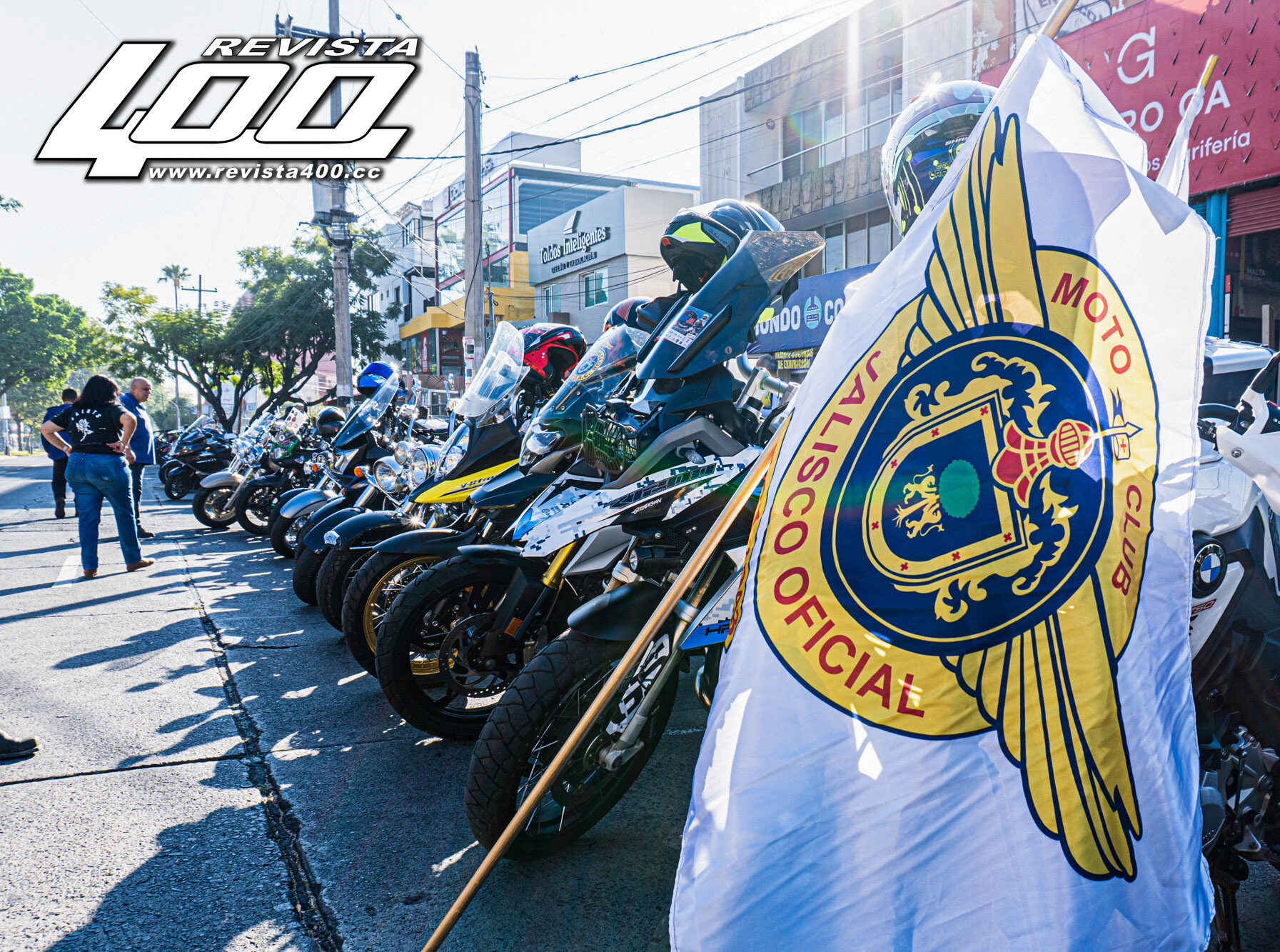 MOTOCLUB JALISCO DESFILA POR LA REVOLUCIÓN MEXICANA