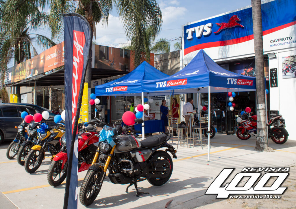 TVS INUGURA NUEVA AGENCIA CAVIMOTO EN TLAJOMULCO