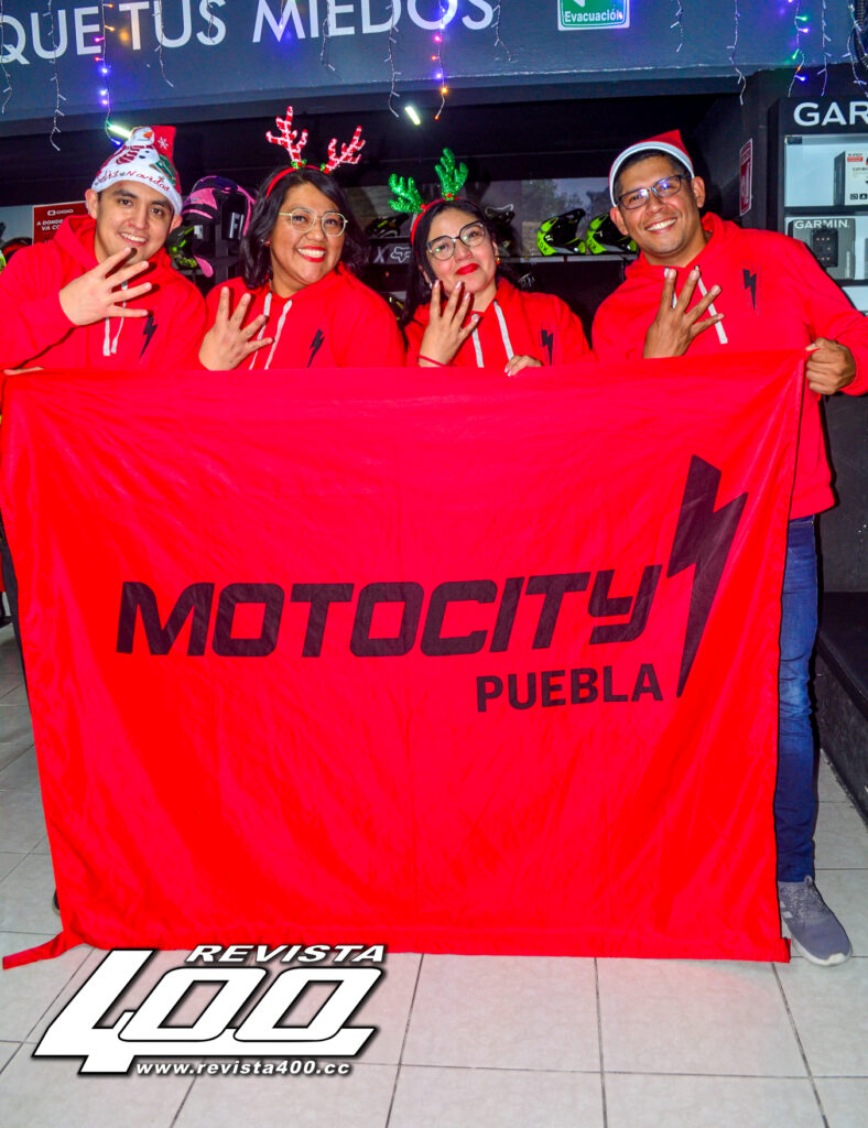 MOTOCITY PUEBLA CELEBRA SU POSADA DE FIN DE AÑO