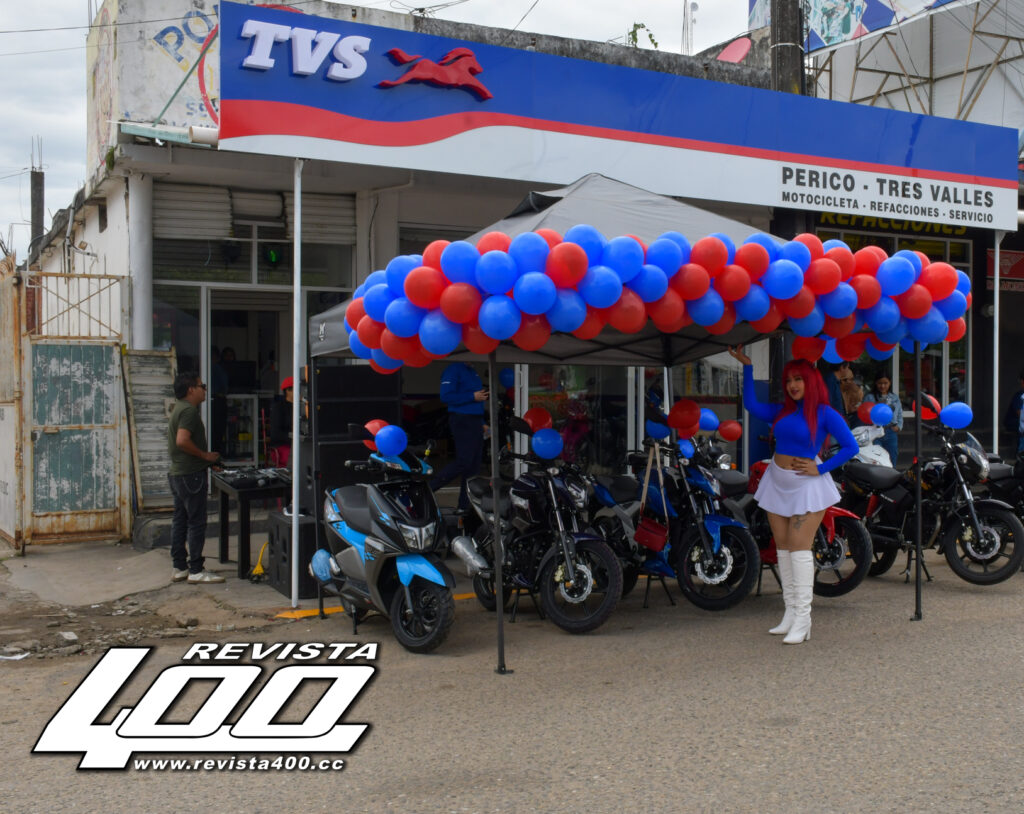 NUEVA AGENCIA TVS TRES VALLES EN VERACRUZ