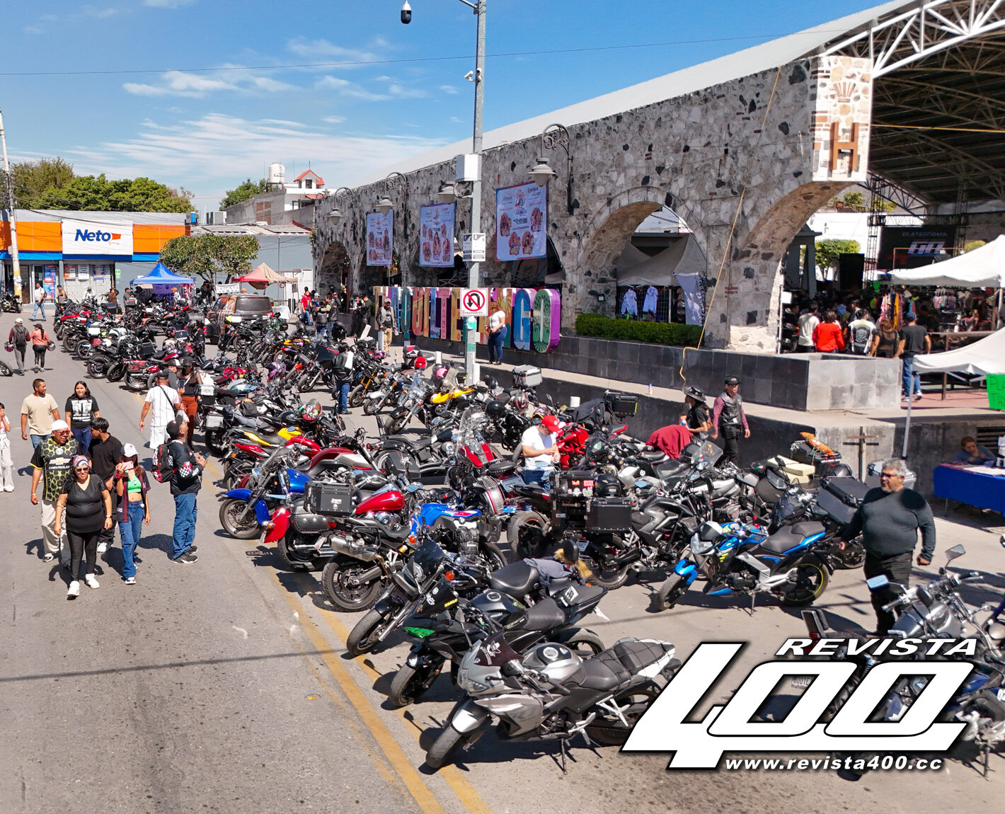 TLAQUILTENANGO RECIBIÓ LA PRIMERA MEGA RODADA DE 1200SC DEL AÑO