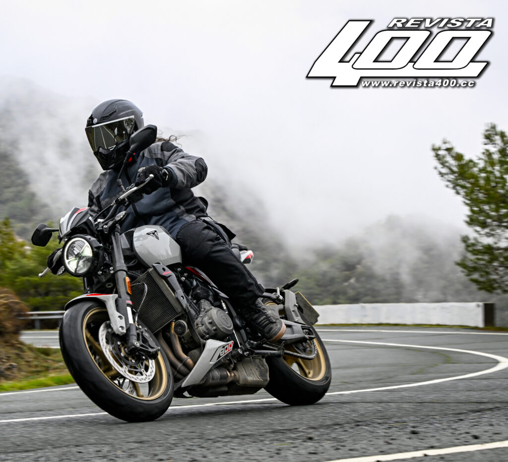 TRIUMPH PRESENTA EN CHIPRE LA TRIDENT 800