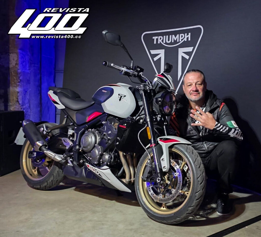 PRESENTACIÓN INTERNACIONAL: TRIUMPH TRIDENT 800