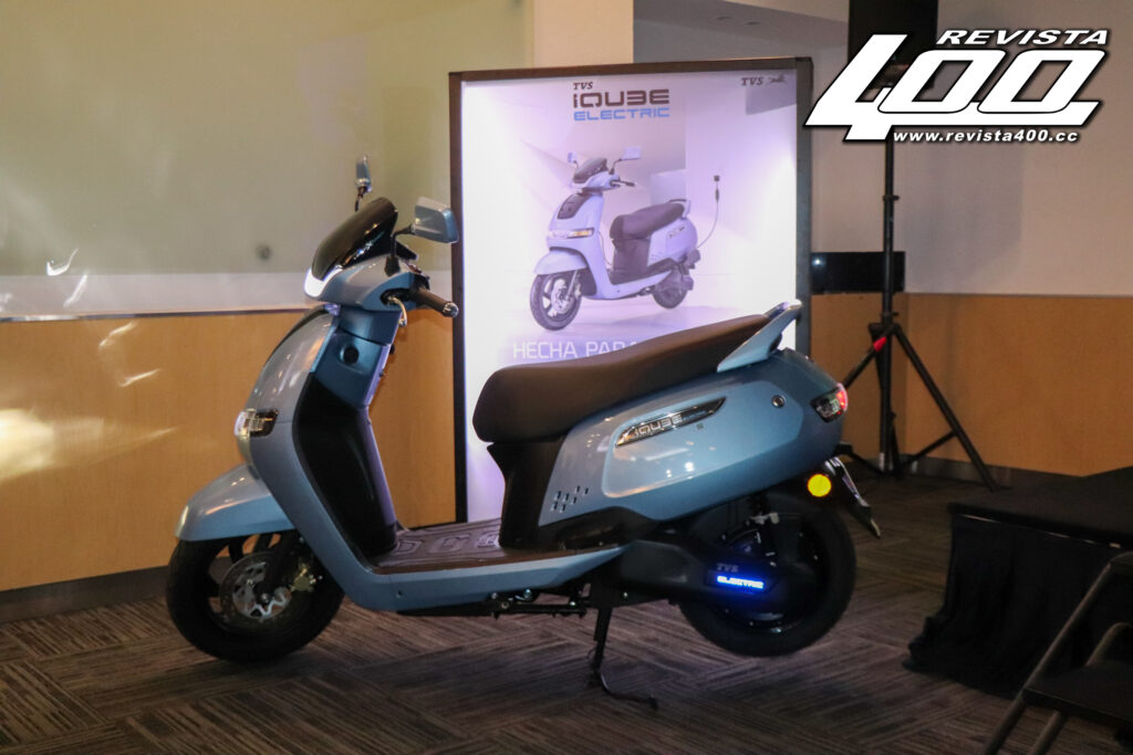 LLEGA A MÉXICO EL TVS IQUBE ELECTRIC