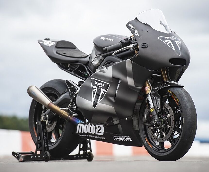 ASÍ ES EL MOTOR 765 DE TRIUMPH PARA MOTO2