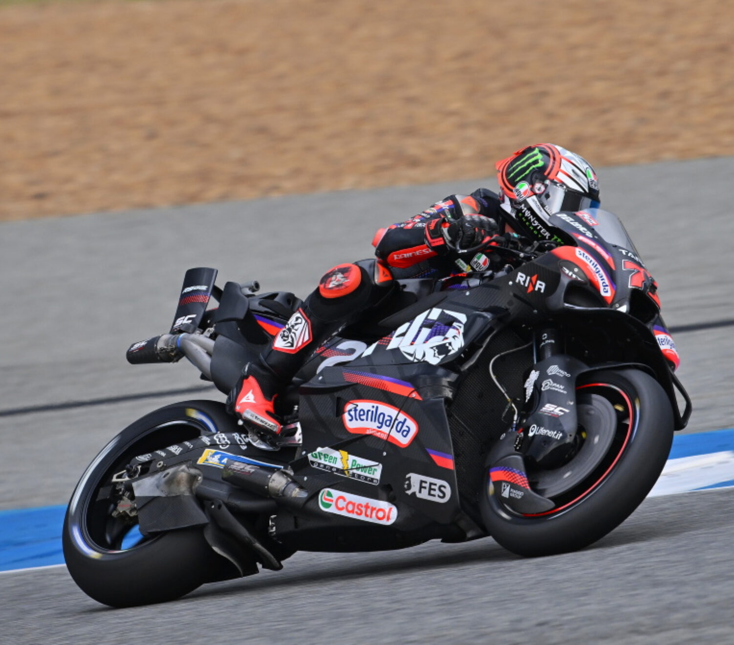 VICTORIA DE MARCO BEZZECCHI EN LA PRIMER FECHA DE MOTOGP 2026