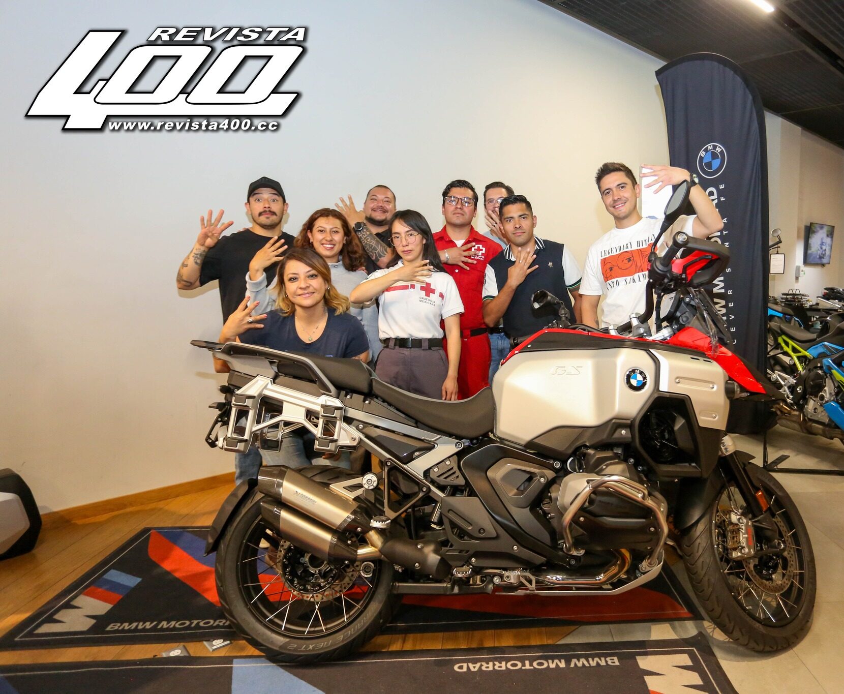 CURSO DE PRIMEROS AUXILIOS POR BMW MOTORRAD CEVER SANTA FE