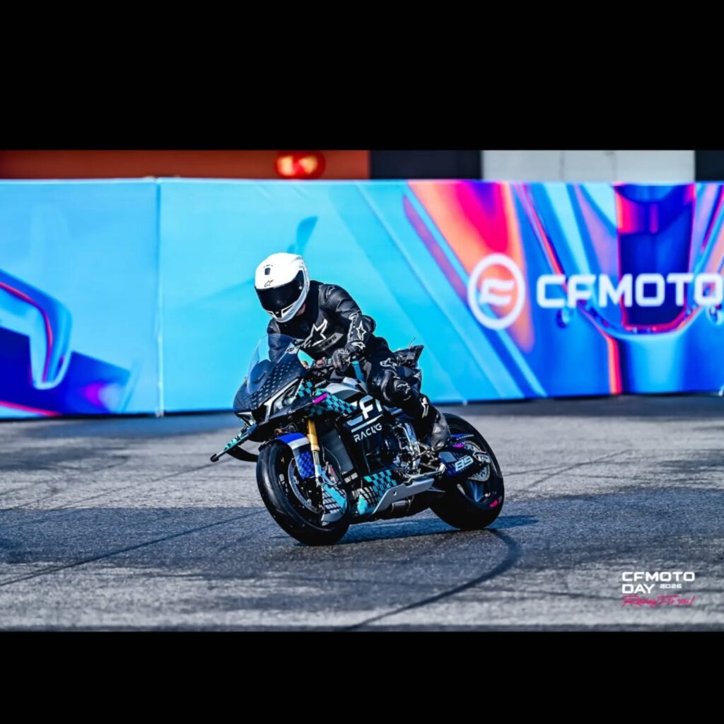 LA V4 SR-RR DE CFMOTO ES UNA REALIDAD