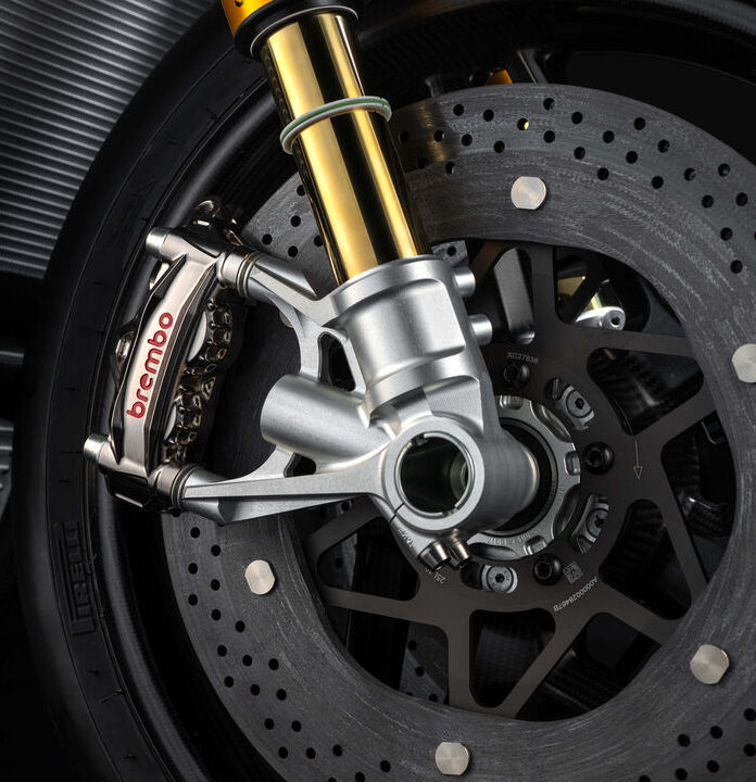 BREMBO ESTRENA TECNOLOGÍA EN LA NUEVA DUCATI SUPERLEGGERA V4 CENTENARIO