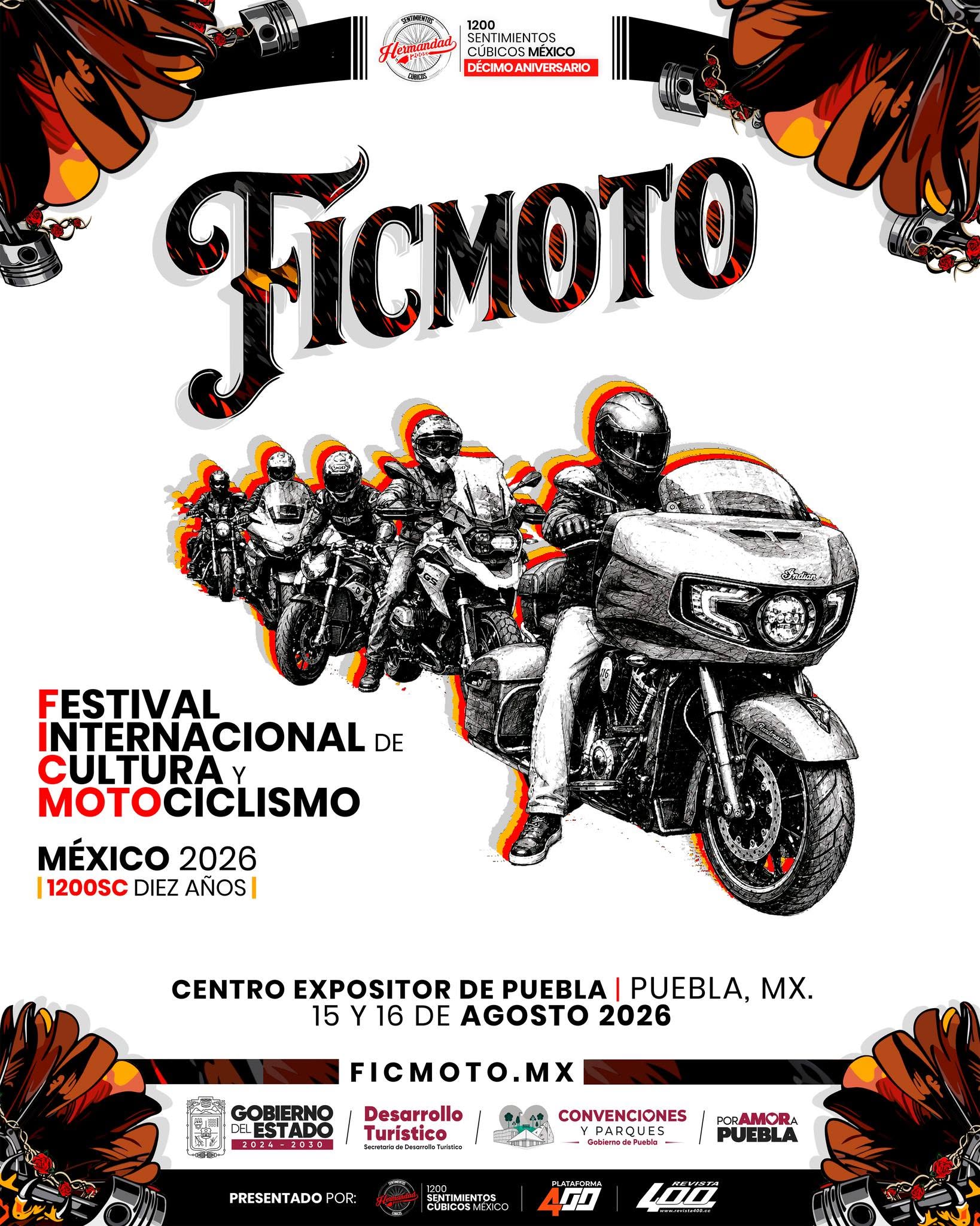 PLATAFORMA 400 PRESENTÓ FICMOTO 2026 EN PUEBLA