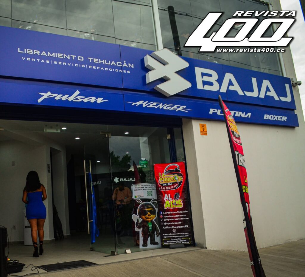 INAUGURACIÓN BAJAJ LIBRAMIENTO TEHUACÁN
