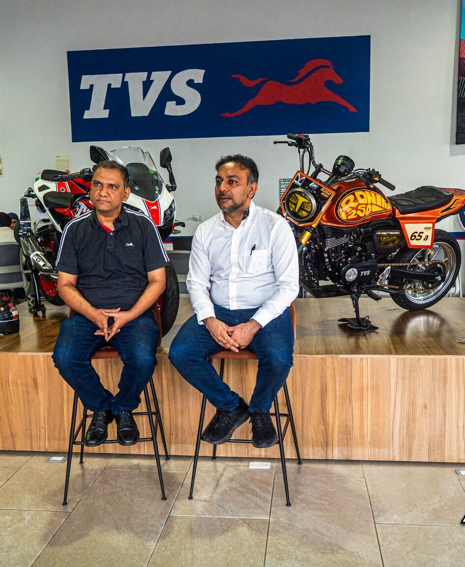 REUNIÓN CON EL EQUIPO GLOBAL DE TVS MOTOR COMPANY