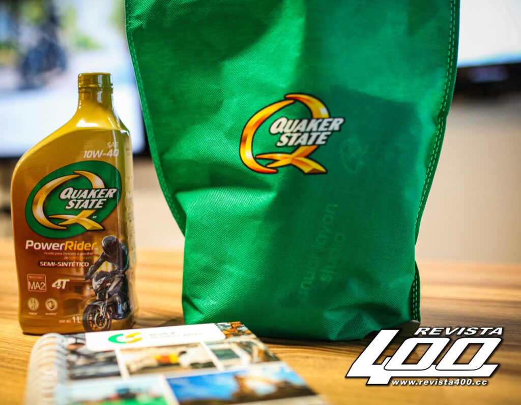QUAKER STATE PRESENTA SU NUEVO ACEITE SEMI-SINTÉTICO POWER RIDE