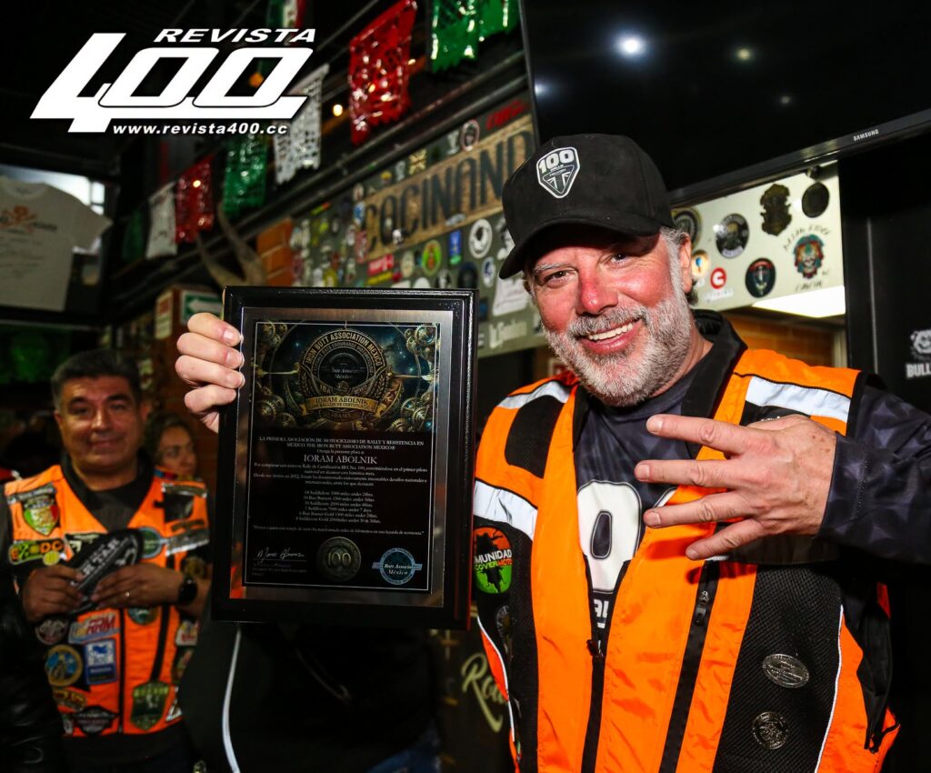 IORAM ABOLNIK COMPLETA SU RALLY #100
