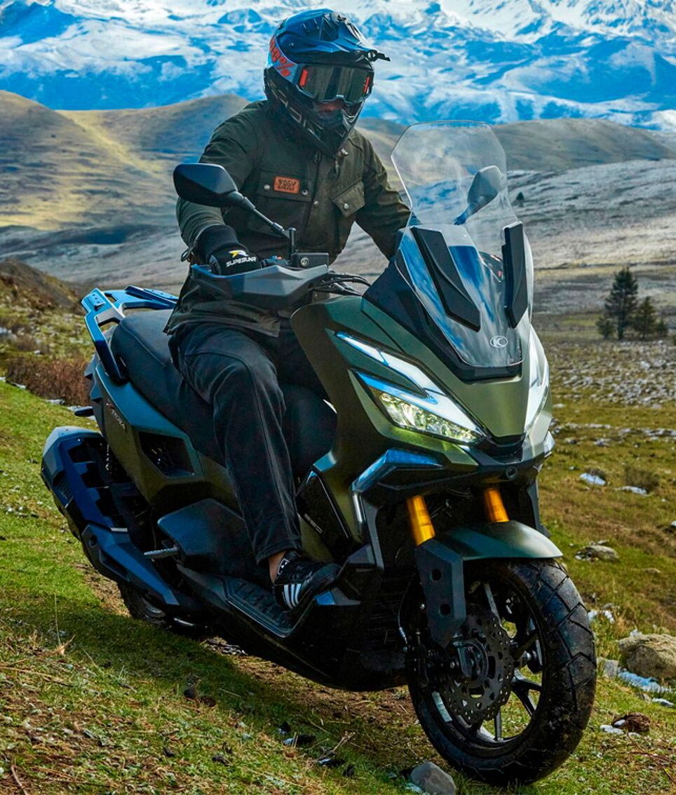 X-TERA 350. EL MAXISCOOTER ADVENTURE DE KYMCO